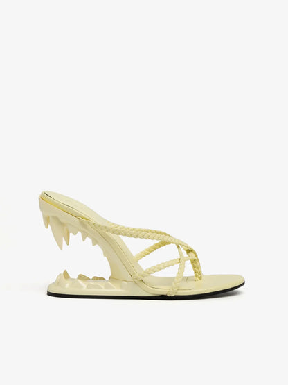 MORSO BRAIDED THONG SANDALS