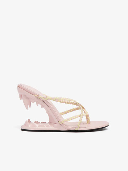 MORSO BRAIDED THONG SANDALS